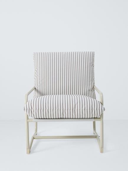 John Lewis Marcy Sling Garden Chair - view 2, Greige
