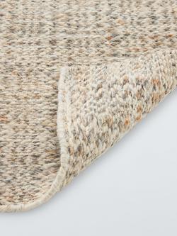 John Lewis Rowan Textured Wool Rich Runner Rug, Natural, L240 x W70 cm - view 2, Natural