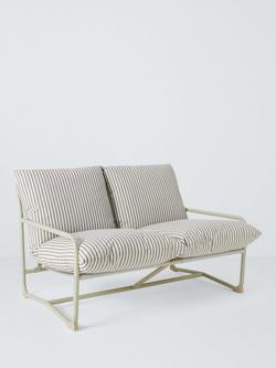 John Lewis Marcy 2-Seater Sling Garden Sofa, Greige, Greige