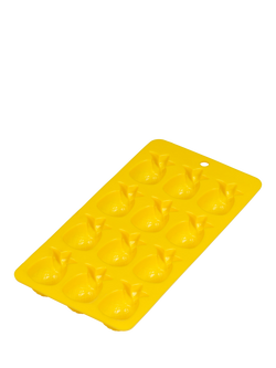 Tala Summer Treats Pineapple Silicone Ice Cube Mould Tray, 12 Cube, Yellow, Yellow
