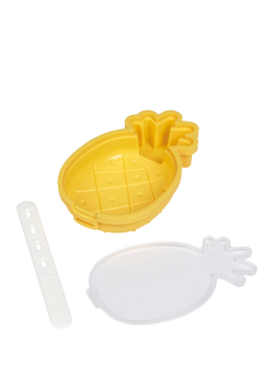 Tala Summer Treats Pineapple Silicone Single Ice Lolly Mould, Yellow - view 2, Yellow