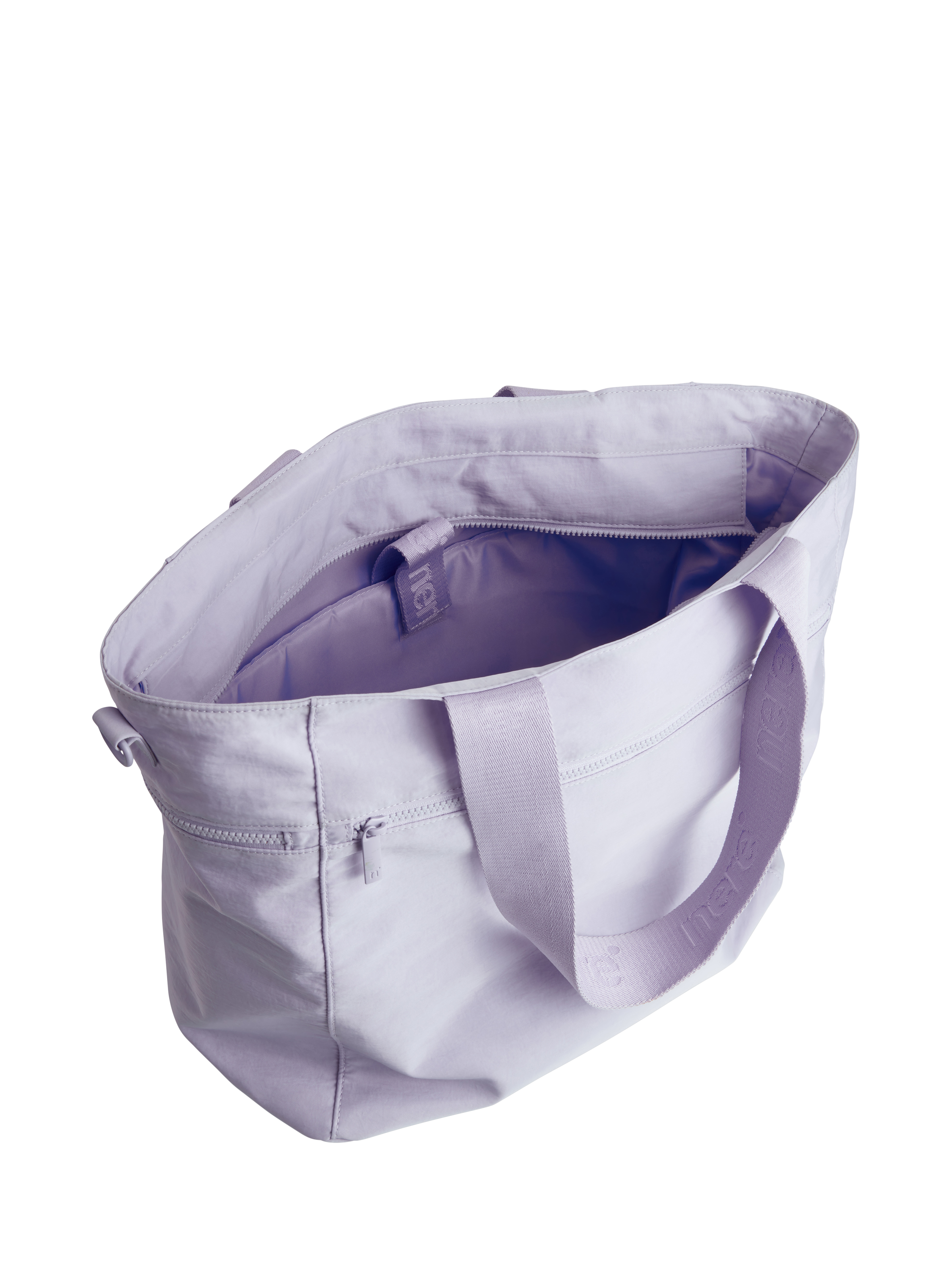 Product image 3 of 4, which shows Nere Bondi Nylon Large Tote Bag, 22L, Lilac
