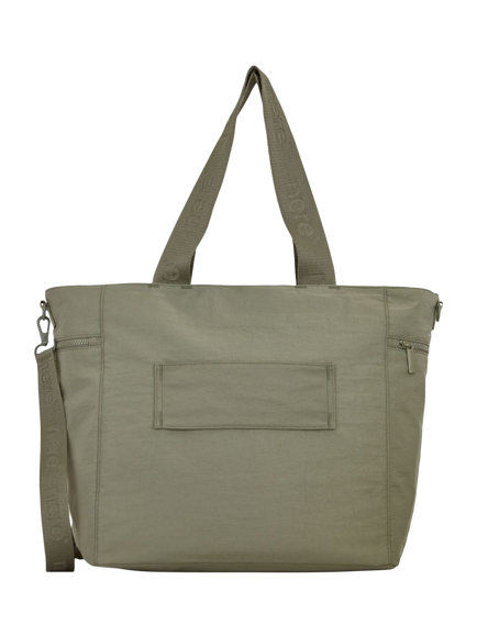 Nere Bondi Nylon Large Tote Bag, 22L - view 2, Olive