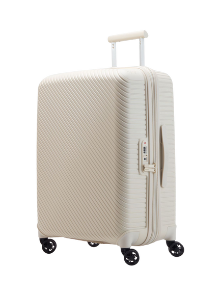 Nere Bondi 4-Wheel Spinner 66cm Expandable Medium Suitcase, 85/96L, Cloud
