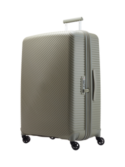 Nere Bondi 4-Wheel Spinner 80cm Expandable Large Suitcase, 140/156L, Olive