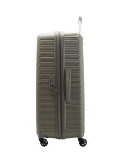 Nere Bondi 4-Wheel Spinner 80cm Expandable Large Suitcase, 140/156L - view 2, Olive