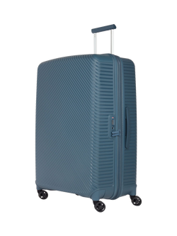 Nere Bondi 4-Wheel Spinner 80cm Expandable Large Suitcase, 140/156L, Slate