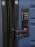 Nere Stori 4-Wheel Spinner 55cm Cabin Case, 31L, Deep Navy