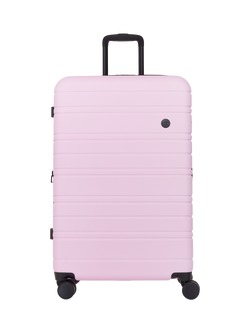 Nere Stori 4-Wheel Large 75cm Expandable Suitcase - view 2, Orchid Pink