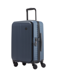 Nere Venture Dual Open 55cm Suitcase, 36L, Navy