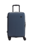 Nere Venture Dual Open 55cm Suitcase, 36L, Navy