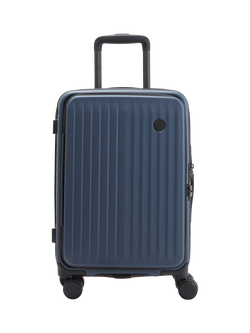 Nere Venture Dual Open 4-Wheel Spinner 56cm Cabin Case, 36L - view 2, Navy