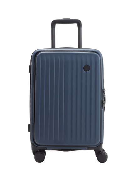 Nere Venture Dual Open 4-Wheel Spinner 56cm Cabin Case, 36L - view 2, Navy