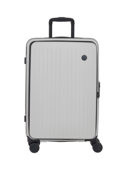 Nere Venture Dual Open 4-Wheel Spinner 66cm Medium Suitcase, 59L - view 2, Taupe