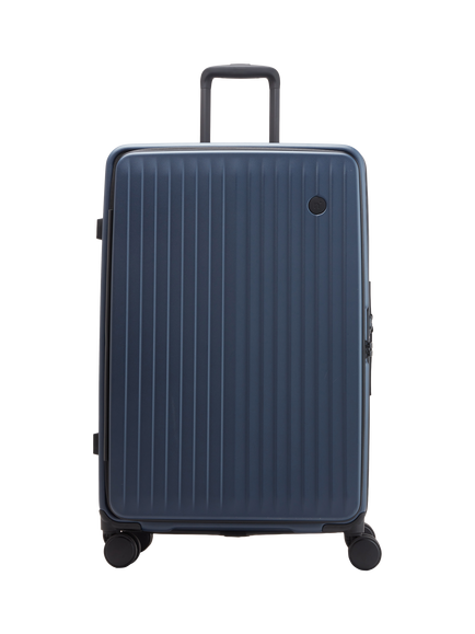 Nere Venture Dual Open 4-Wheel Spinner 76cm Large Suitcase, 98L - view 2, Navy