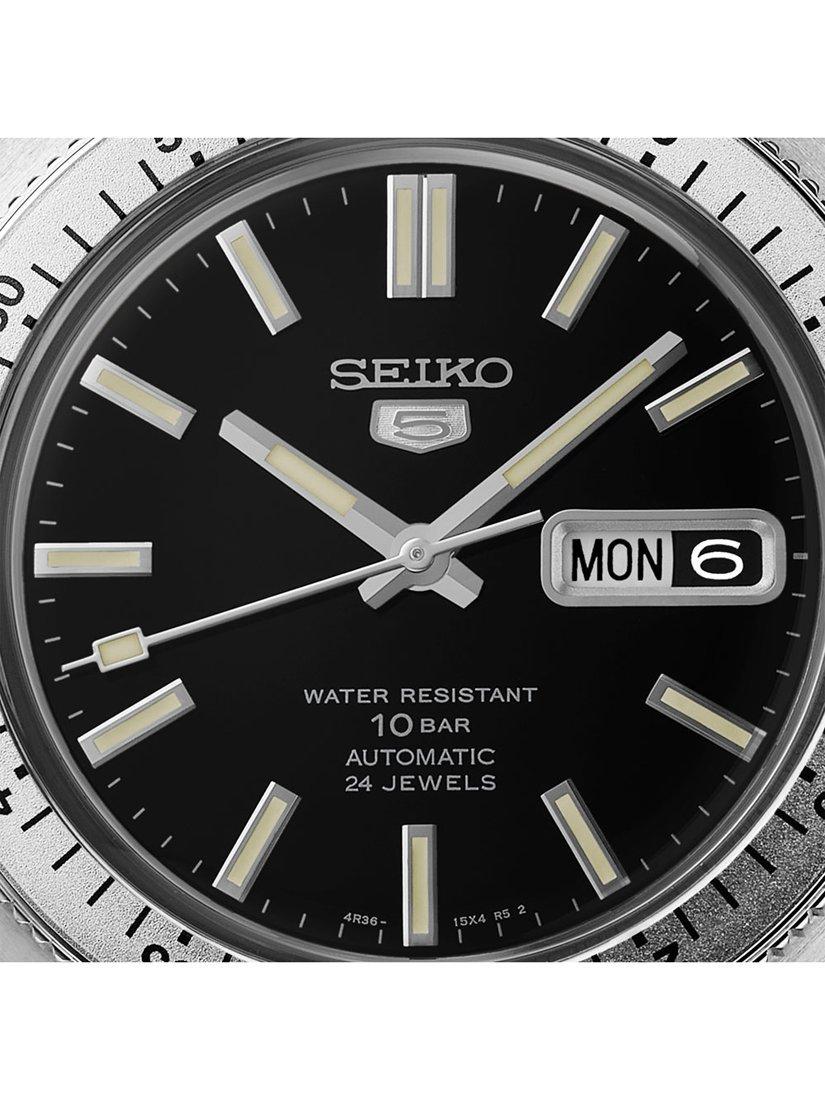 Product image 2 of 8, which shows Seiko SRPL93K1 Men's Bracelet Strap Watch, Black