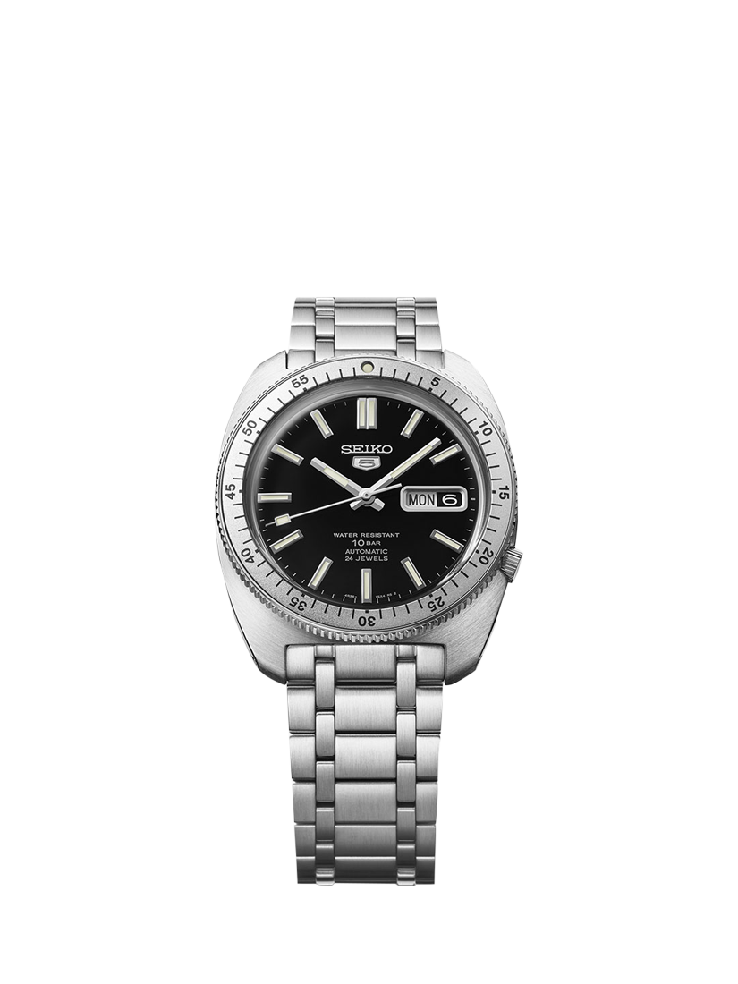 Product image 3 of 8, which shows Seiko SRPL93K1 Men's Bracelet Strap Watch, Black