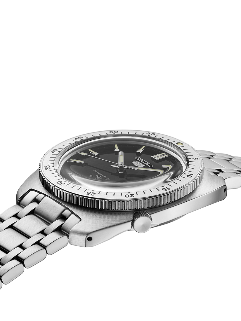 Product image 4 of 8, which shows Seiko SRPL93K1 Men's Bracelet Strap Watch, Black