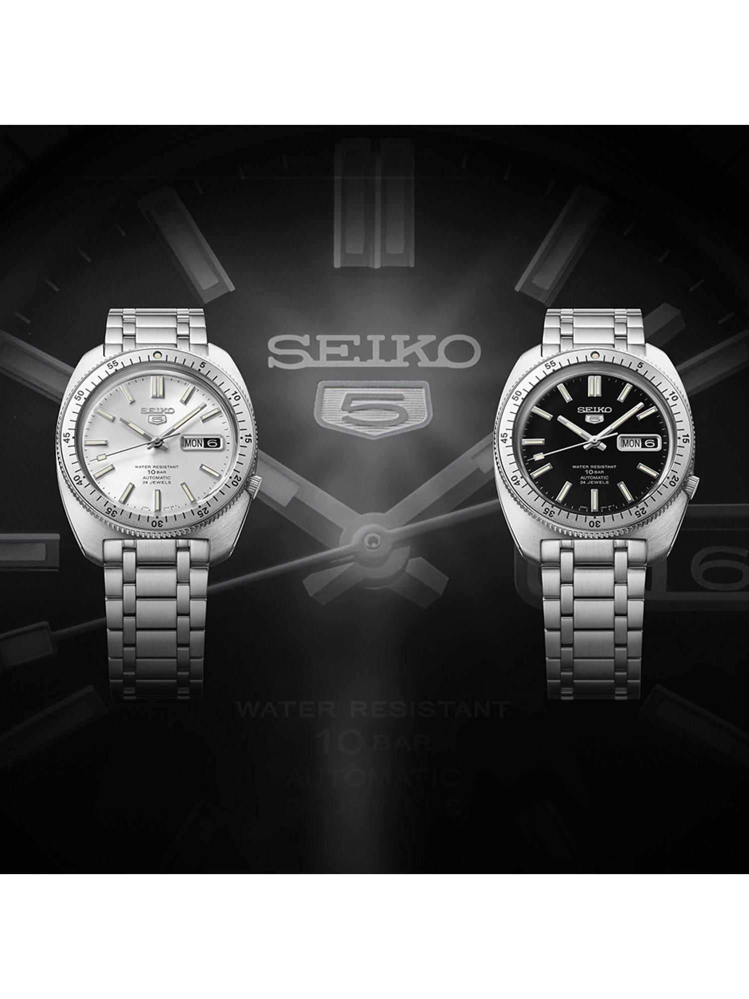 Product image 7 of 8, which shows Seiko SRPL93K1 Men's Bracelet Strap Watch, Black