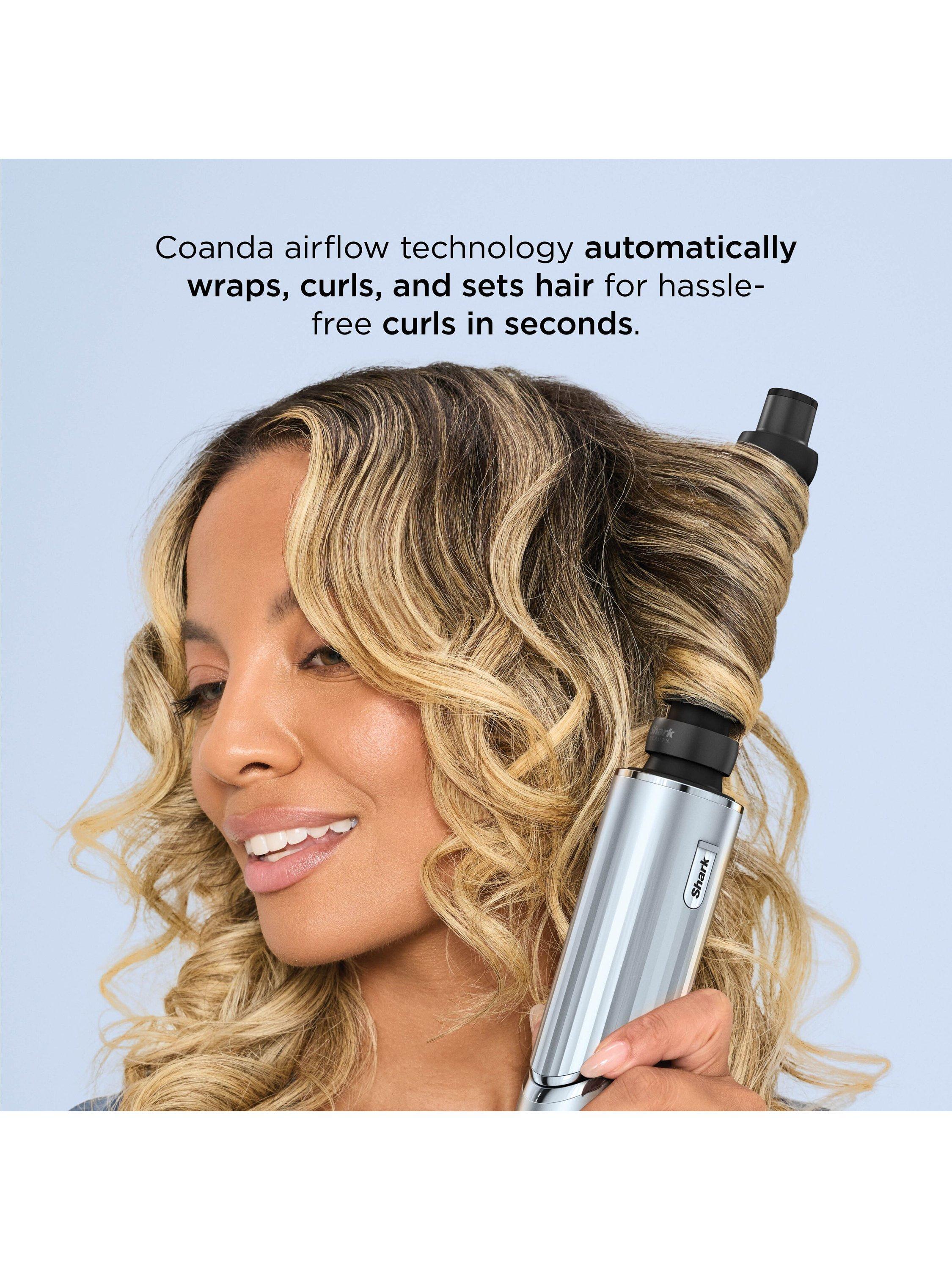 Product image 3 of 11, which shows Shark FlexStyle HD476WHUK Hair Styler, Blue