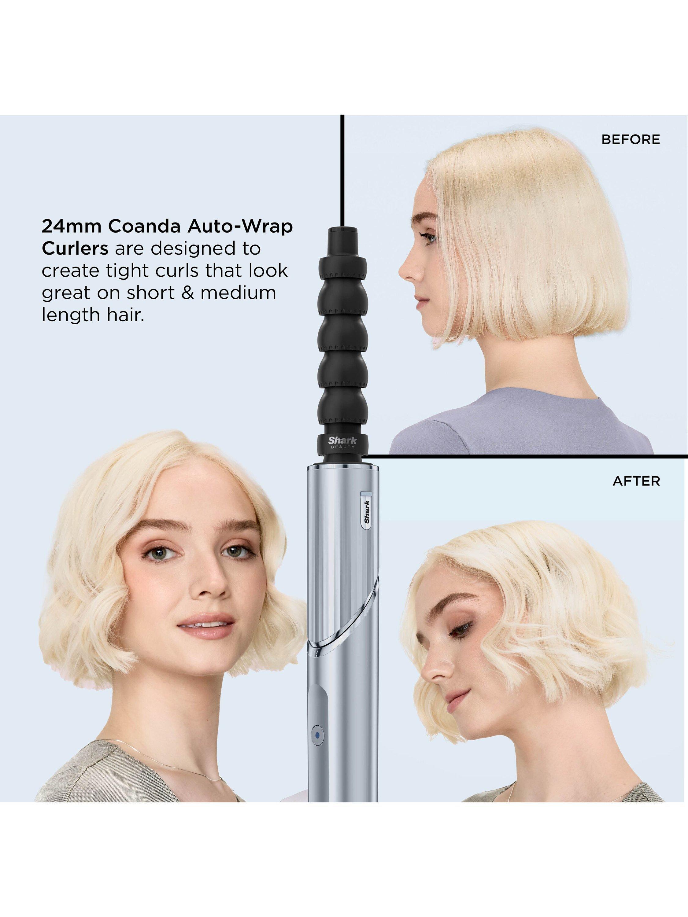 Product image 5 of 11, which shows Shark FlexStyle HD476WHUK Hair Styler, Blue