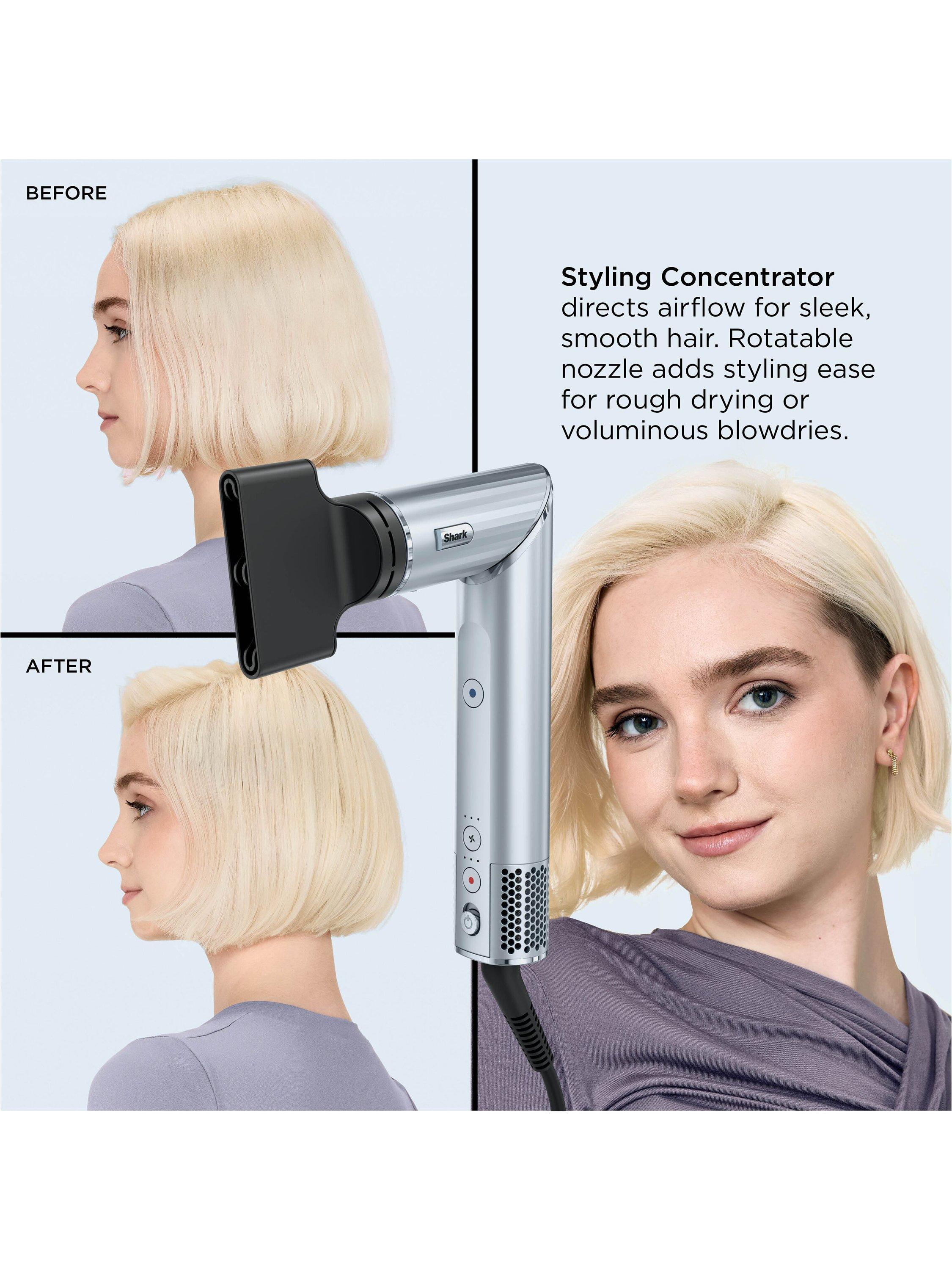 Product image 9 of 11, which shows Shark FlexStyle HD476WHUK Hair Styler, Blue