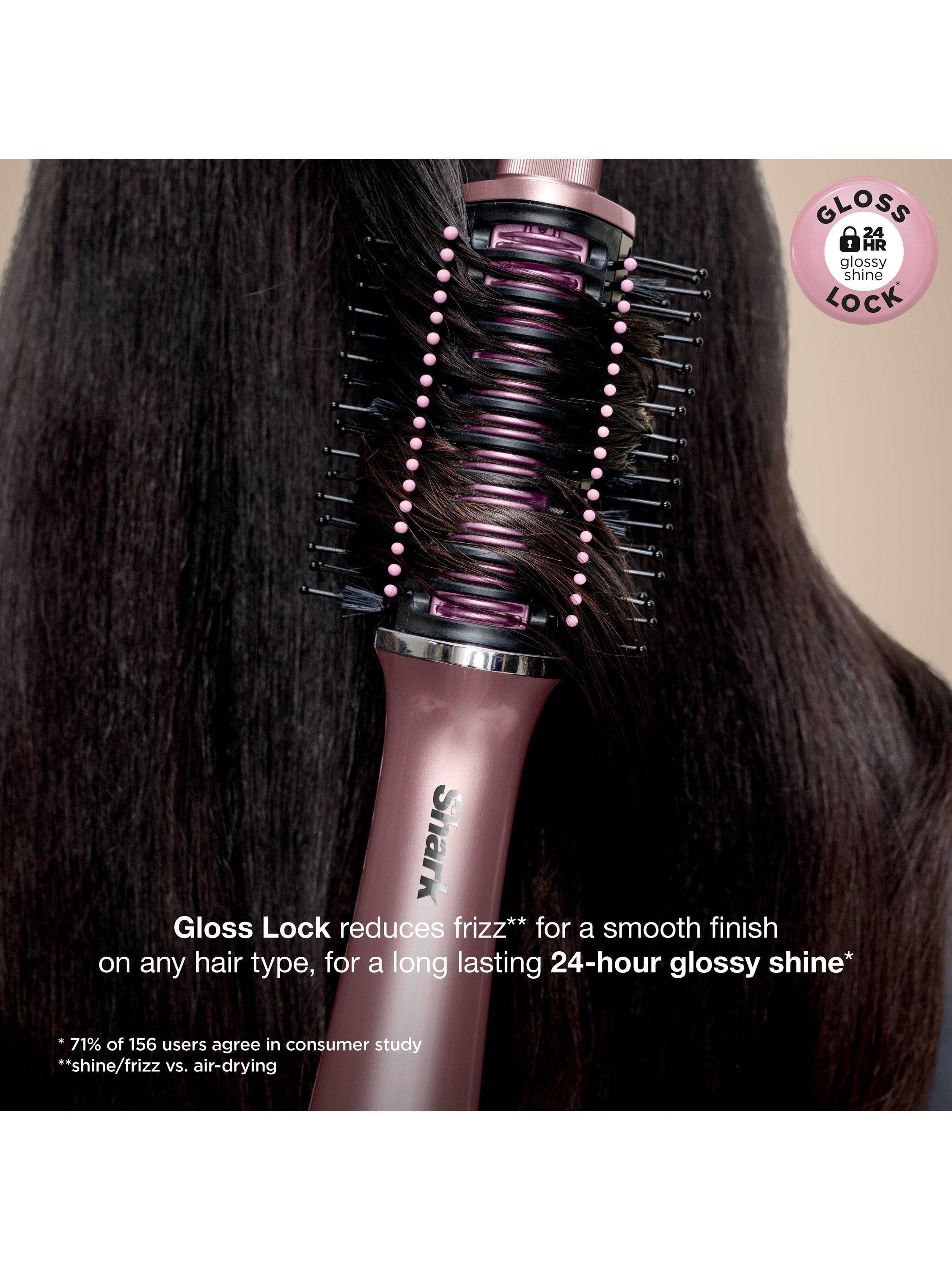 Product image 3 of 11, which shows Shark Glossi 2-in-1 Hot Tool & Air Glosser, Peoni Pink