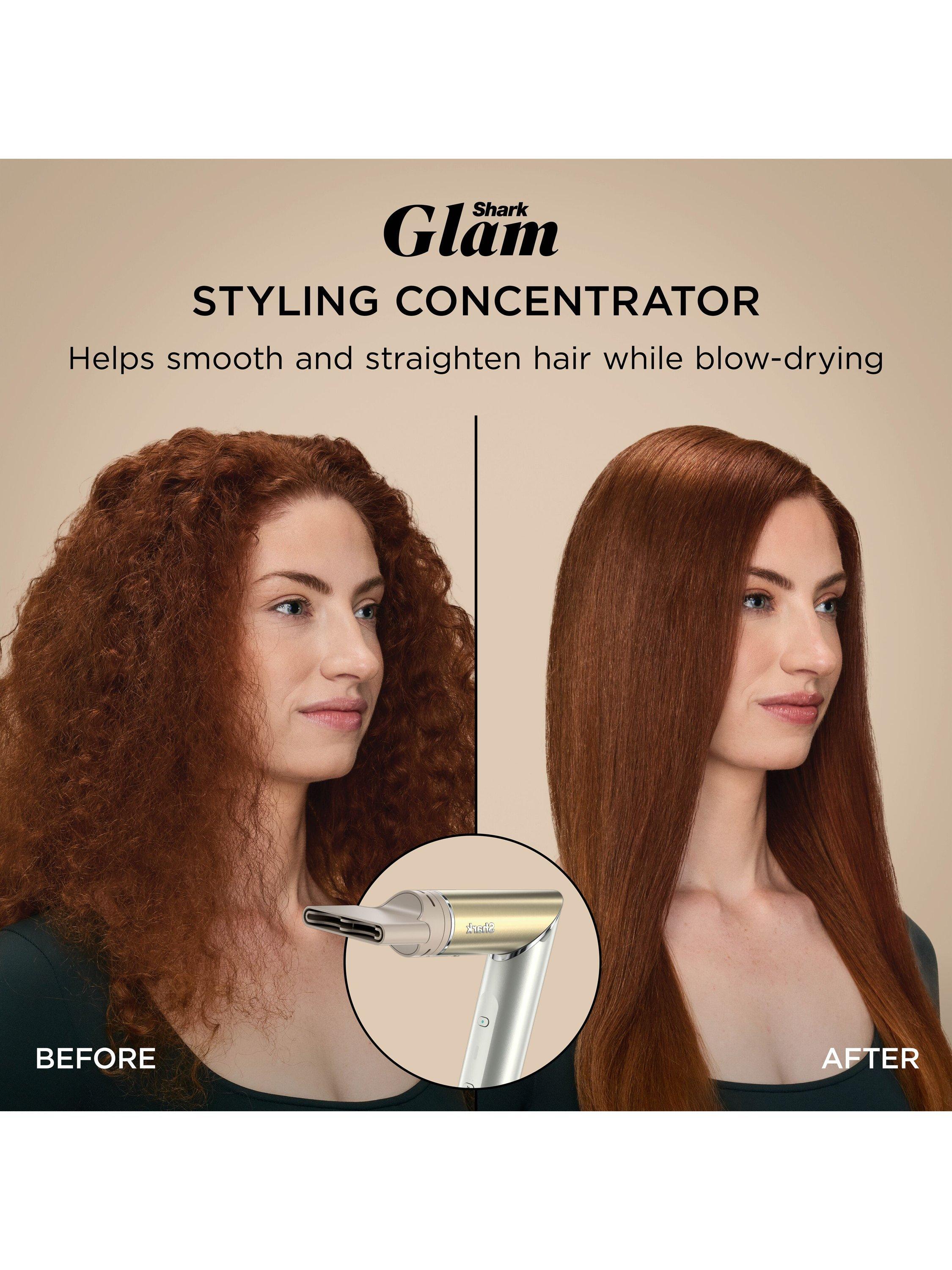 Product image 9 of 11, which shows Shark Glam HD6041SUK Multi Styler, French Gold