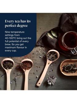 De'Longhi Eclettica Variable Temperature KBY3011 Electric Kettle, 1.7L, Beige - view 2, Beige