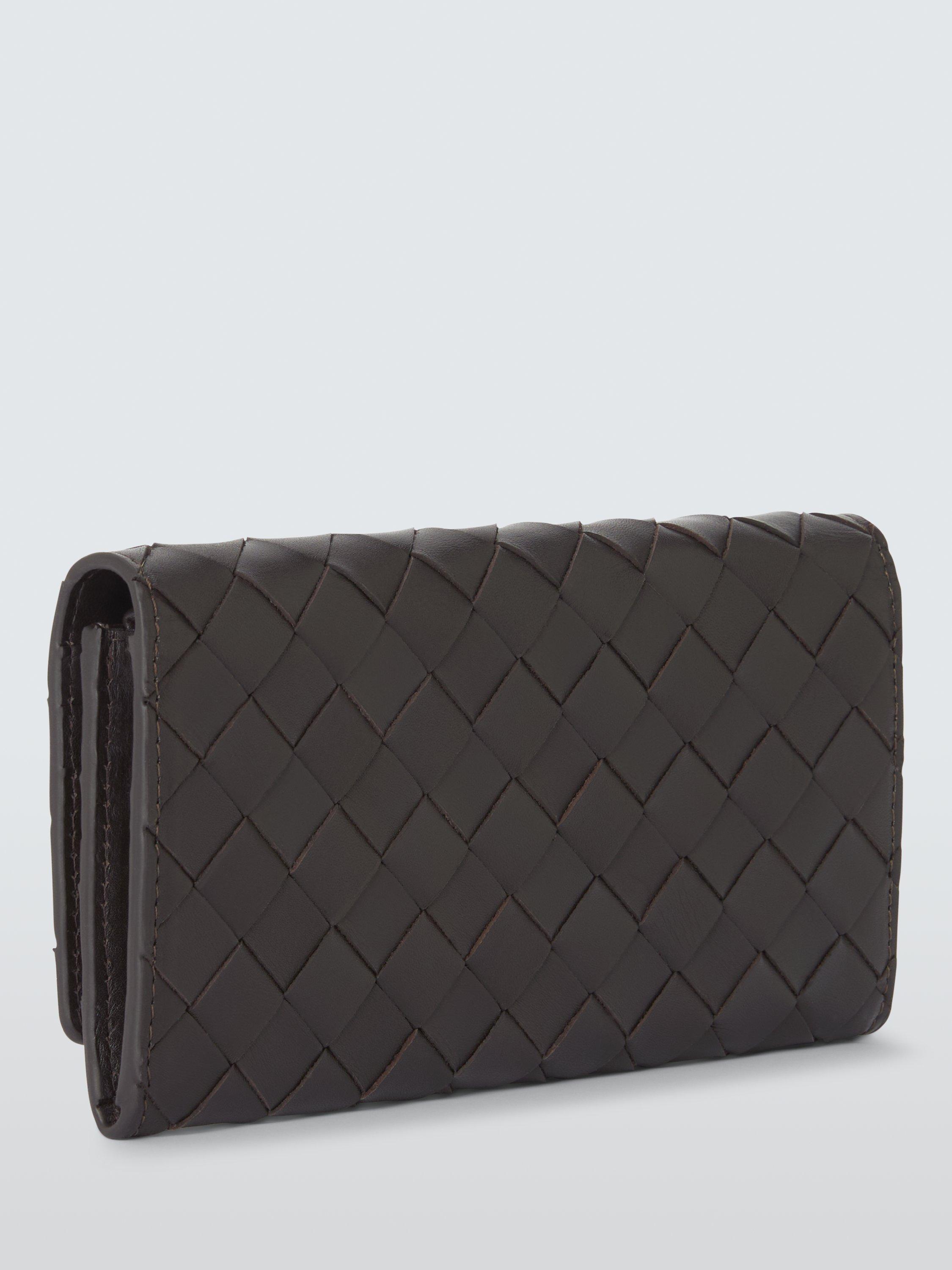 Product image 2 of 4, which shows John Lewis Flapover Coin Purse, Chocolate