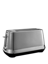 De'Longhi Diadema CTV3003 Long 2 Slot Toaster, Metal