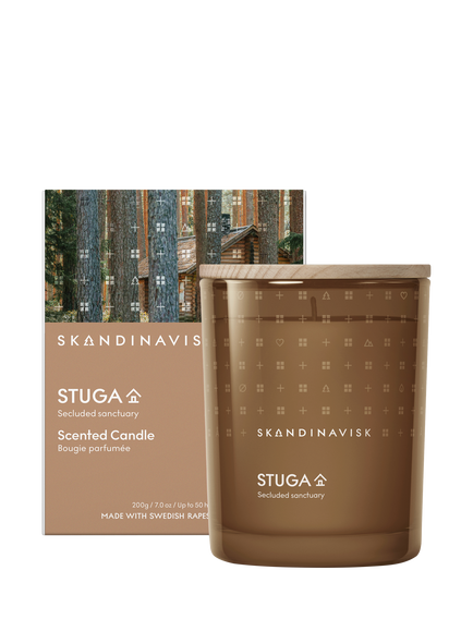 SKANDINAVISK Stuga Scented Candle, 200g, Auburn Woods