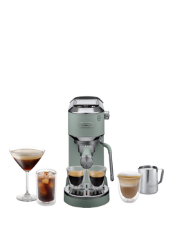 De'Longhi Dedica Duo EC890 Espresso Coffee Machine, Green