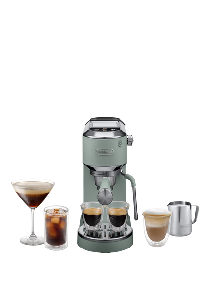 De'Longhi Dedica Duo EC890 Espresso Coffee Machine, Green