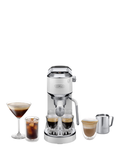 De'Longhi Dedica Duo EC890 Espresso Coffee Machine, White
