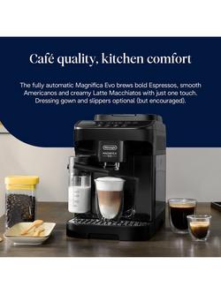 De'Longhi Magnifica Evo ECAM290.51 Bean to Cup Coffee Machine, Black - view 2, Black