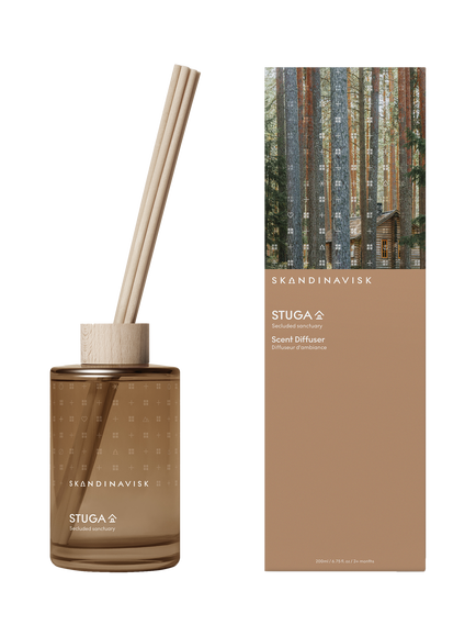 SKANDINAVISK Stuga Reed Diffuser, 200ml, Auburn Woods
