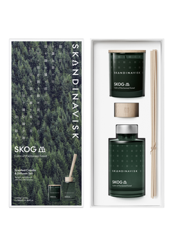 SKANDINAVISK Skog Candle and Diffuser Set, Forest Green