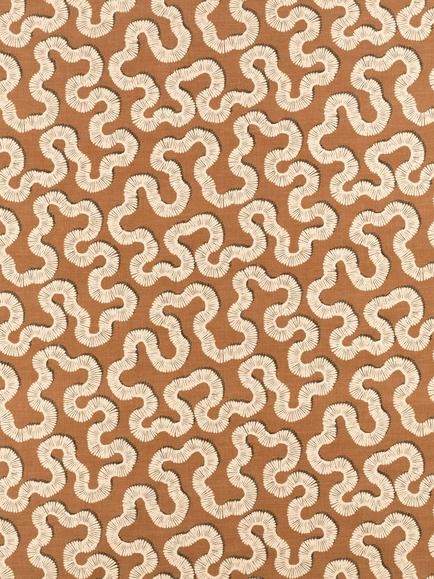 Romo Kezia Furnishing Fabric, Copper