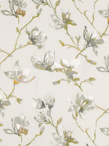 Romo Saphira Embroidery Furnishing Fabric, Eucalyptus