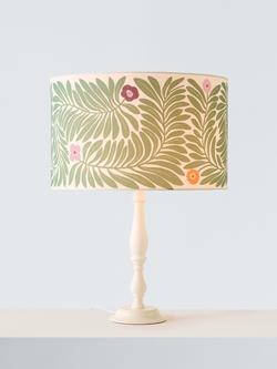 John Lewis x Anine Cecilie Iversen Zinnia Drum Lampshade, 40cm, Juniper, Juniper