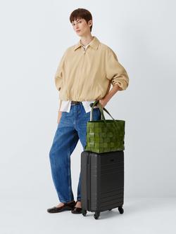 John Lewis Lisbon 4-Wheel 56cm Hard Shell Cabin Case - view 2, Black