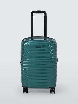 John Lewis Tulum 8-Wheel Hard Shell Expandable Cabin Case, Petrol, Petrol