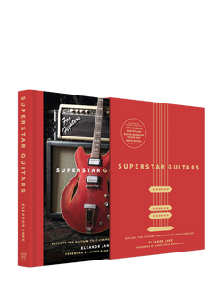 Hachette Book Group Superstar Guitars Book, Red