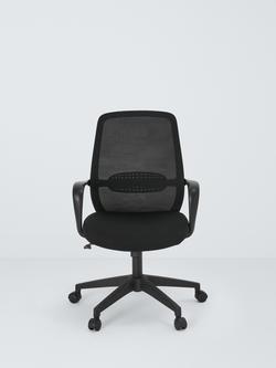 John Lewis Cole Office Chair, Black - view 2, Black