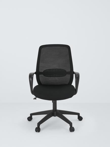 John Lewis Cole Office Chair, Black - view 2, Black