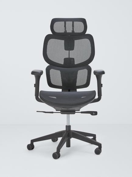 John Lewis Dawson High Back Ergonomic Office Chair, Black - view 2, Black