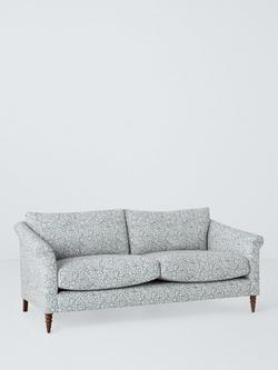 John Lewis Sloane Large 3 Seater Sofa, Dark Leg, Hidcote Blue, Hidcote Blue