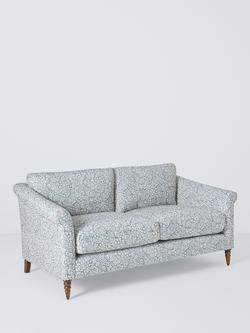 John Lewis Sloane Medium 2 Seater Sofa, Dark Leg, Hidcote Blue, Hidcote Blue