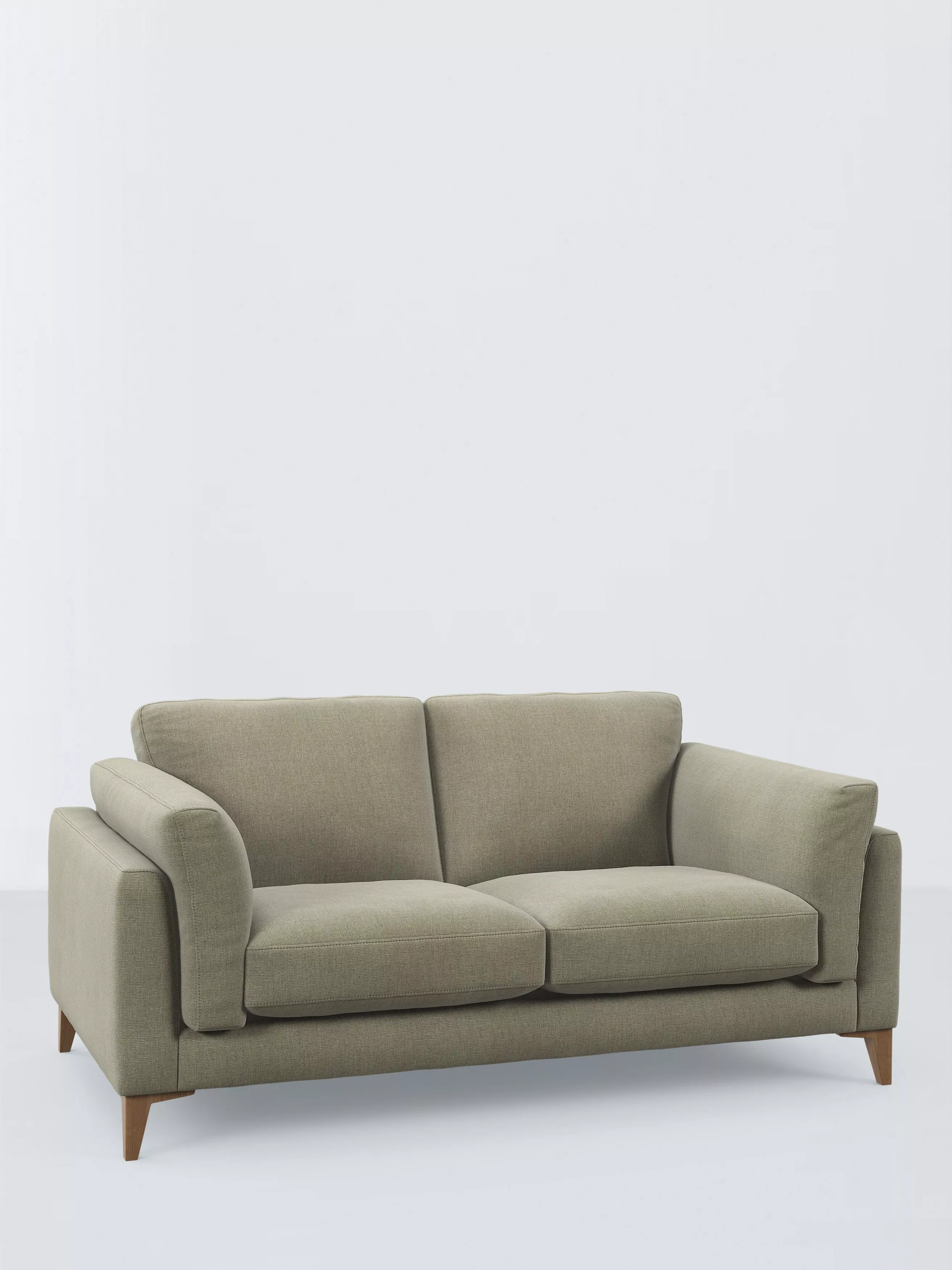 John Lewis Jura Large 3 Seater Sofa, Dark Leg, Aston Green